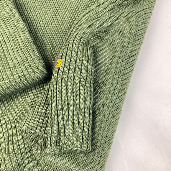 Alpha Industries Flight Sweater Mens XL Military Elbow Patch Knit - Picture 6 of 12